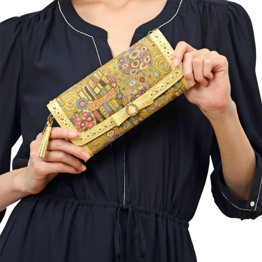 ゴールデンクリムト 長財布 （幾何学） / Think Bee! 公式 | Think Bee