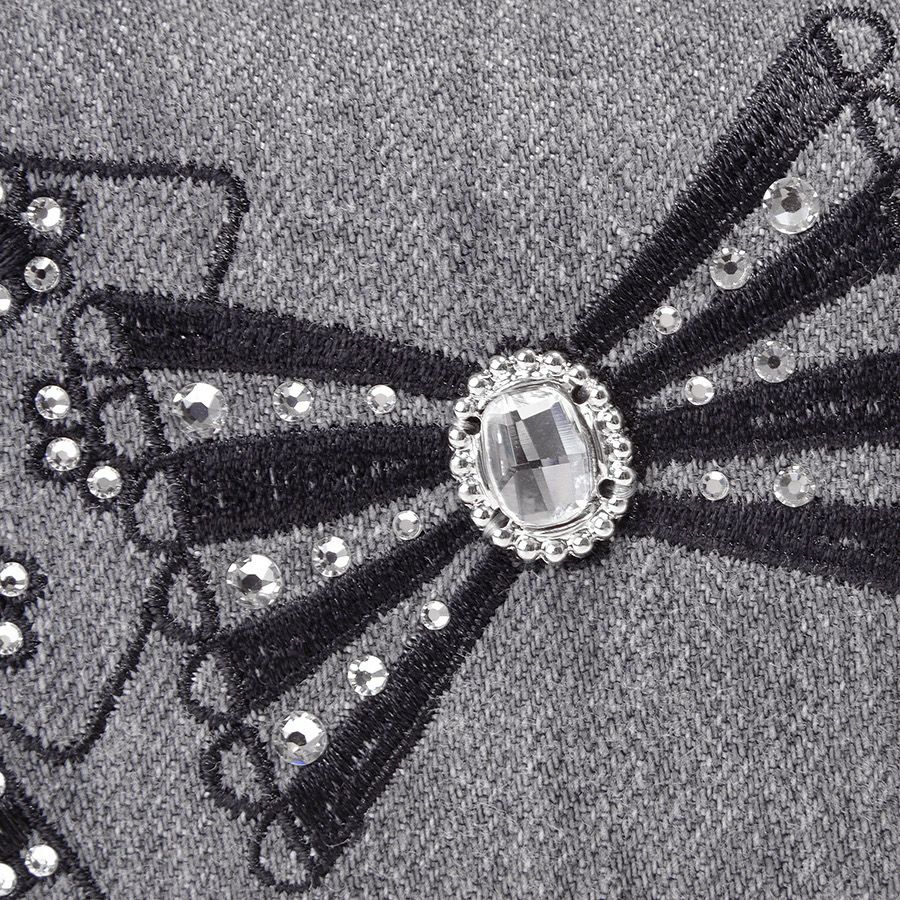 在庫数8 個＞リボンズ 長財布（グレーデニム） / Think Bee! 公式