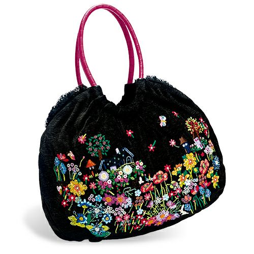 エッフェル・ブルゴーニュ ラージショルダーバッグ&ミニポーチ / Think