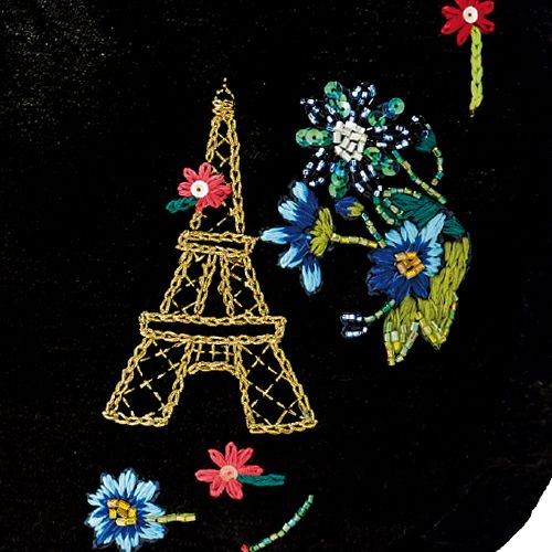 エッフェル・ブルゴーニュ ラージショルダーバッグ&ミニポーチ / Think