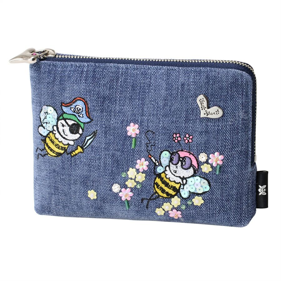 Think bee! 長財布　アクセサリーポーチ ミスショッキング 長財布 (ゼブラ) Think Bee! 公式 | Think Bee