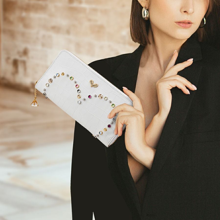 ミラノ ラウンド財布 (ホワイト) / Think Bee! 公式 | Think Bee