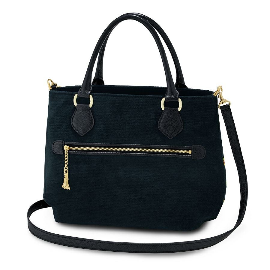 Think Bee シンクビー ◆2WAYオーバー ザ レインボーバッグ/ブラック/タグ付き A001967 【バッグ/バック/BAG/鞄/カバン】 レディースファッション【中古】 [0220539043] オーバーザレインボー ミニトートバッグ (2ウェイタイプ) (ブラック