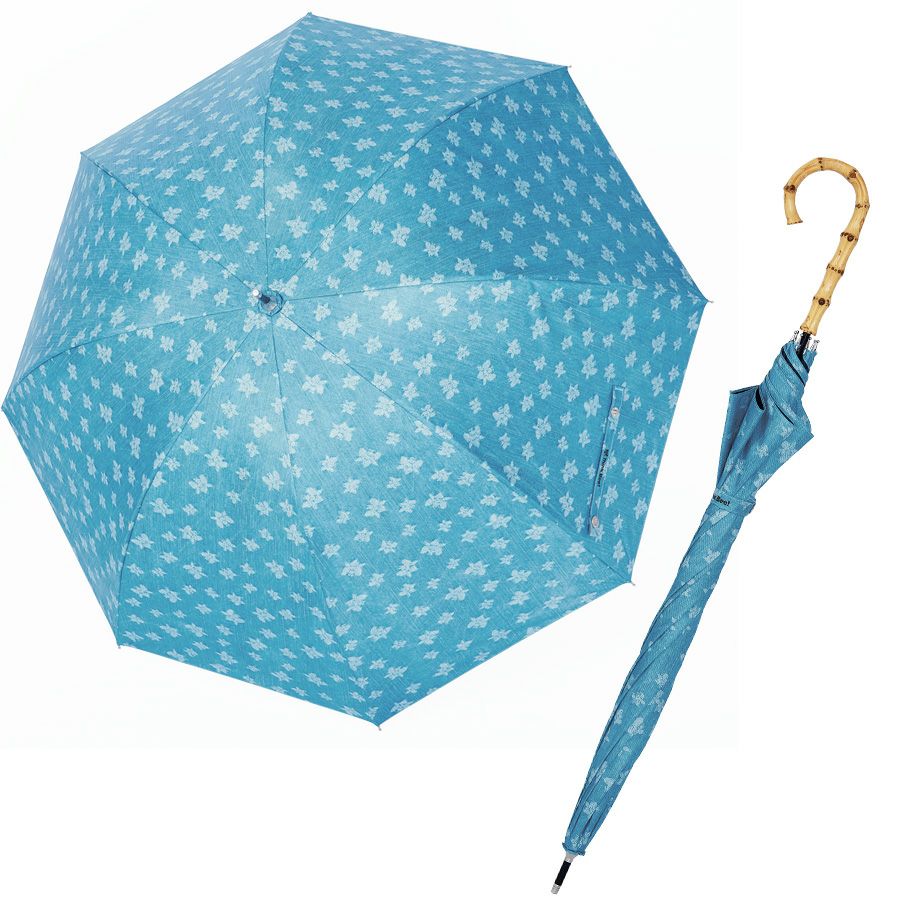 カサノヴァ 晴雨兼用長傘 (フリル付) （チェリーピンク） / Think Bee