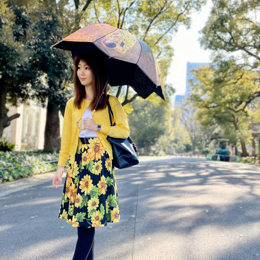 カサノヴァ 晴雨兼用長傘 (クリムトコラージュ) / Think Bee! 『公式