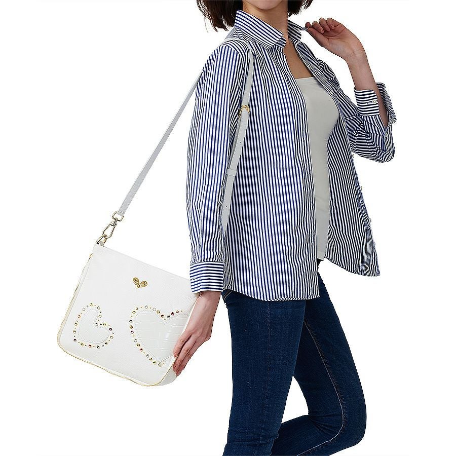 ミラノ ショルダーバッグ (ホワイト) / Think Bee! 『公式』 | Think