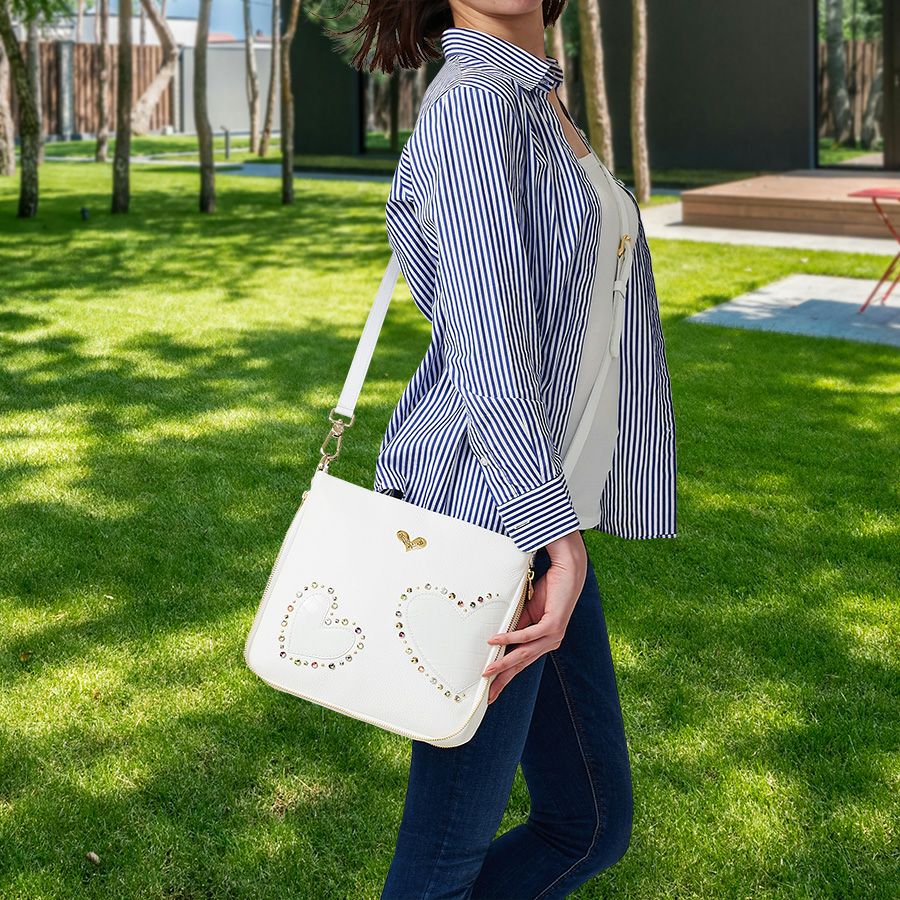 ミラノ ショルダーバッグ (ホワイト) / Think Bee! 『公式』 | Think