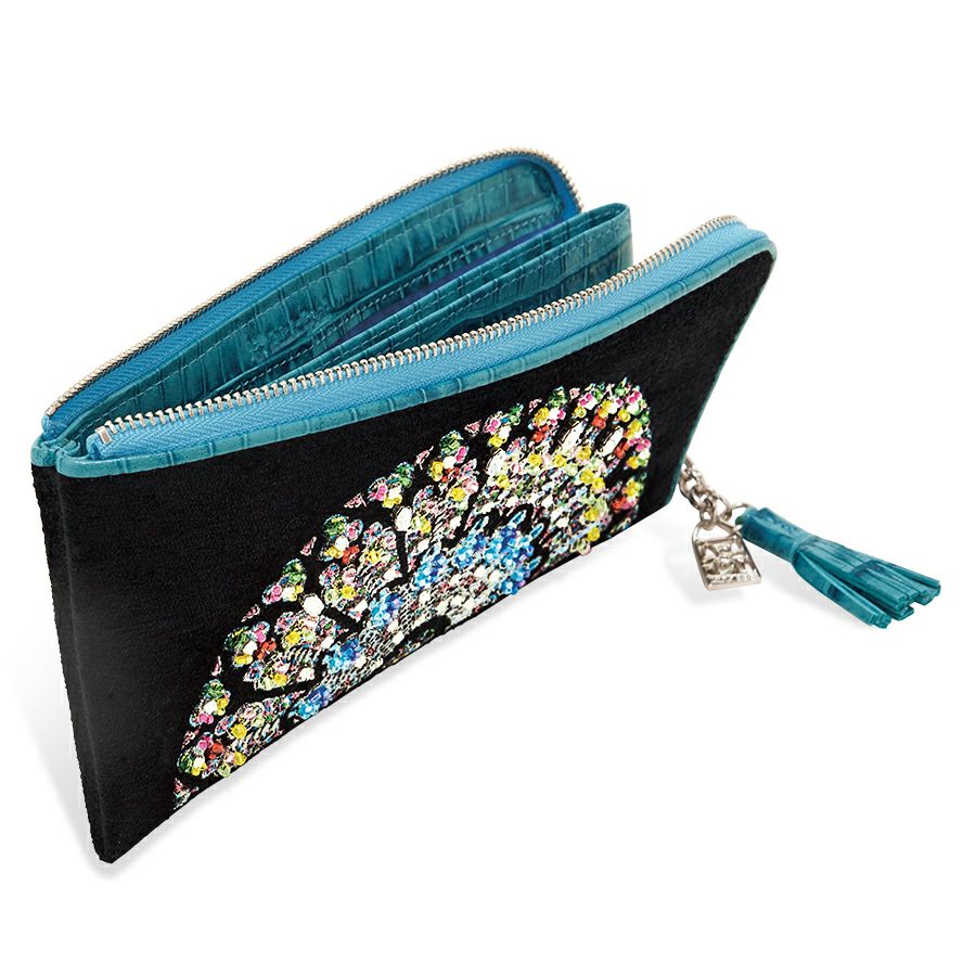 ノートルダム L型長財布（ブルー） / Think Bee! 『公式』 | Think Bee