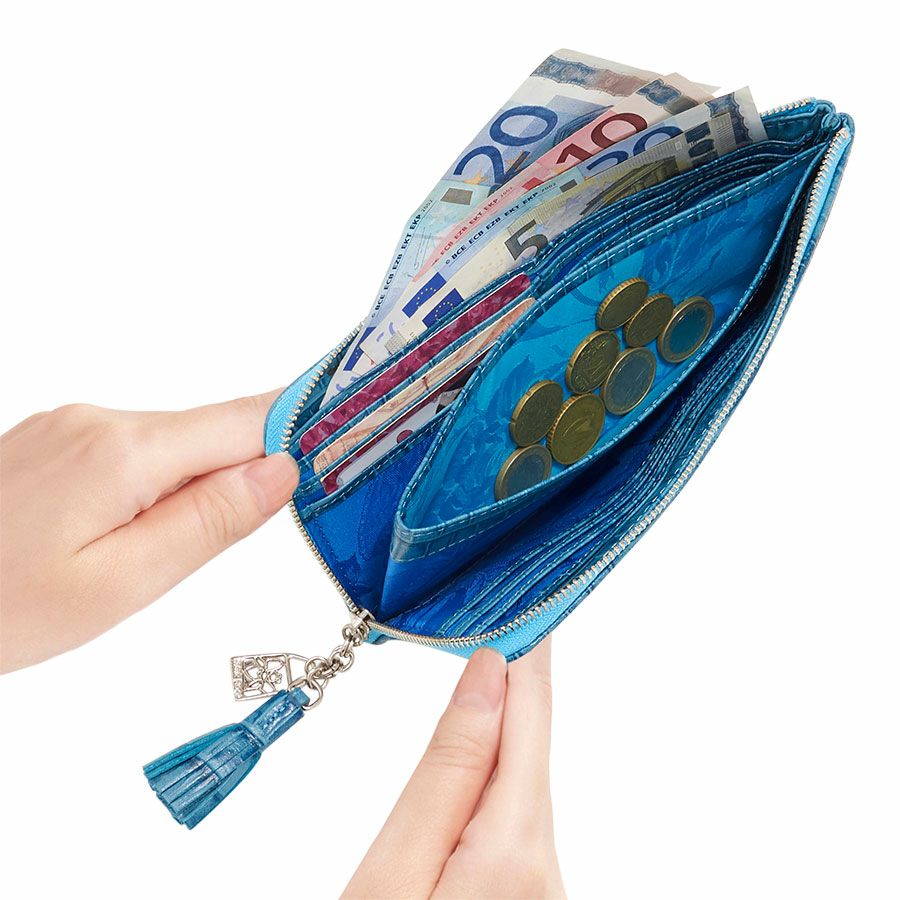 ノートルダム L型長財布（ブルー） / Think Bee! 『公式』 | Think Bee