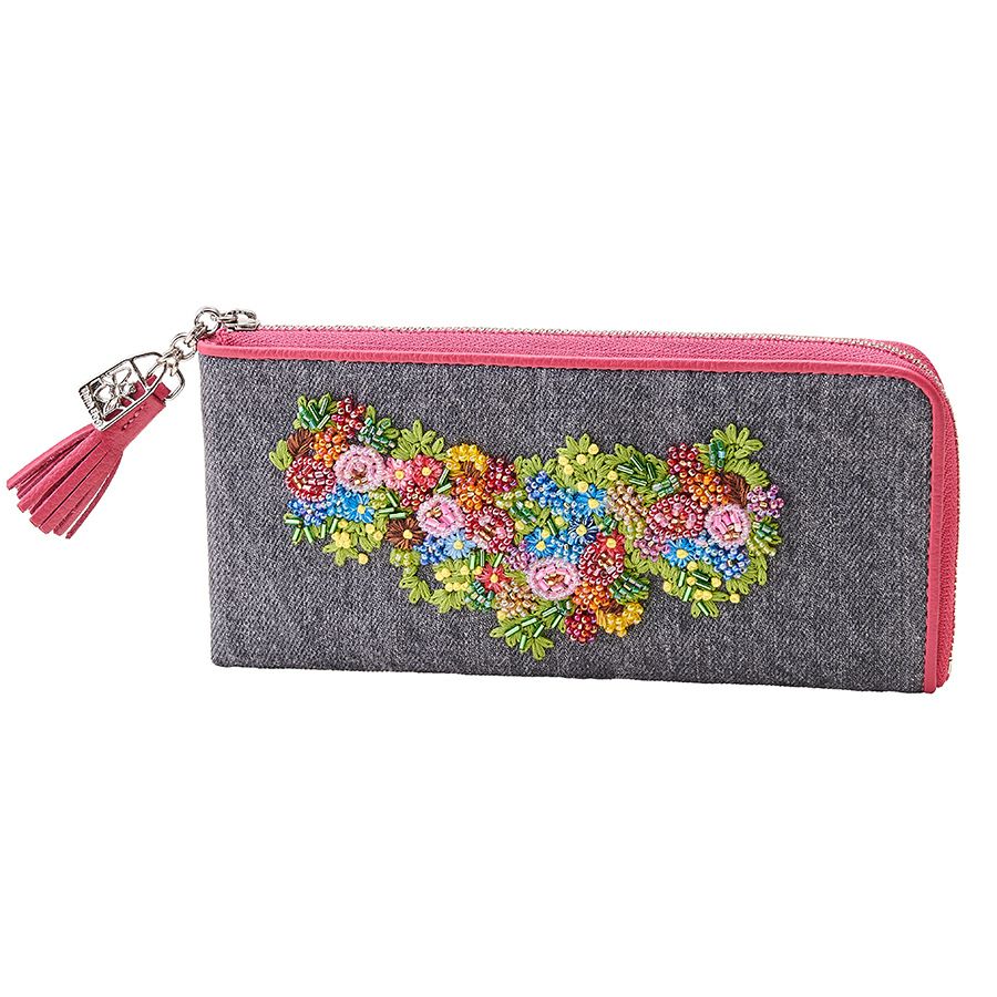 オーバーザレインボー L型長財布 (ブラック) / Think Bee! 『公式