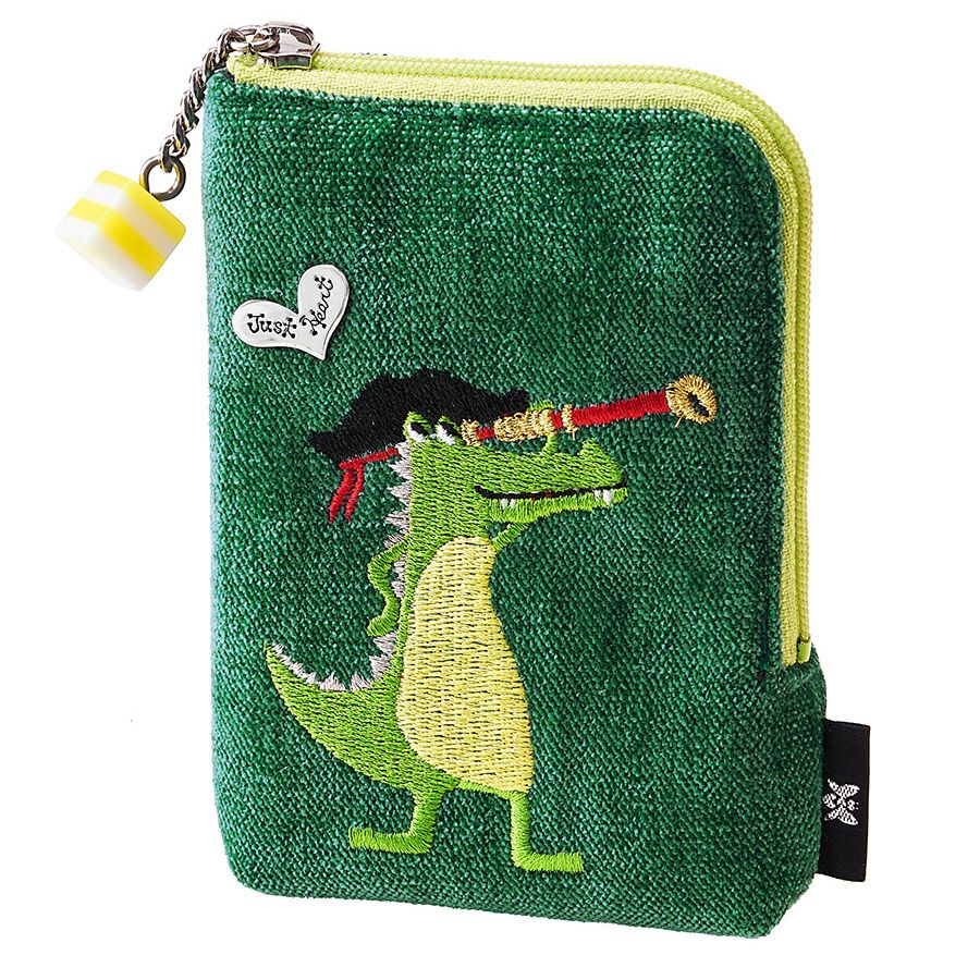 ワニービー ポーチ（グリーン/パイナップル） / Think Bee! 『公式