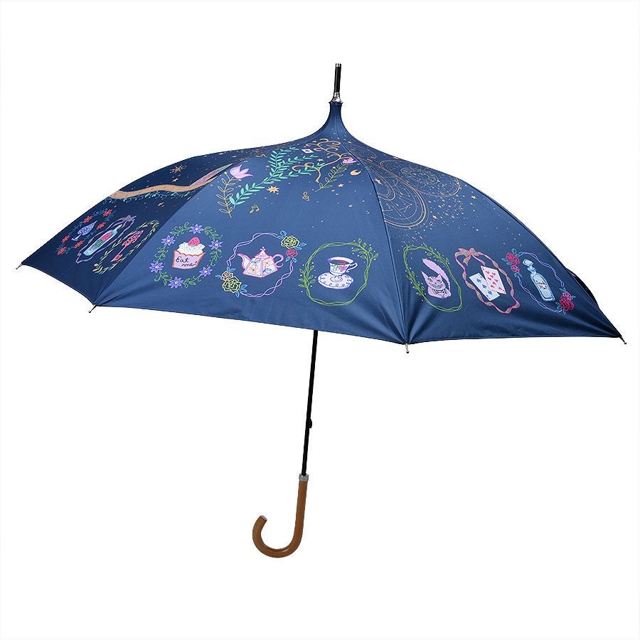 カサノヴァ 晴雨兼用長傘 パゴダ （アリスインワンダーランド
