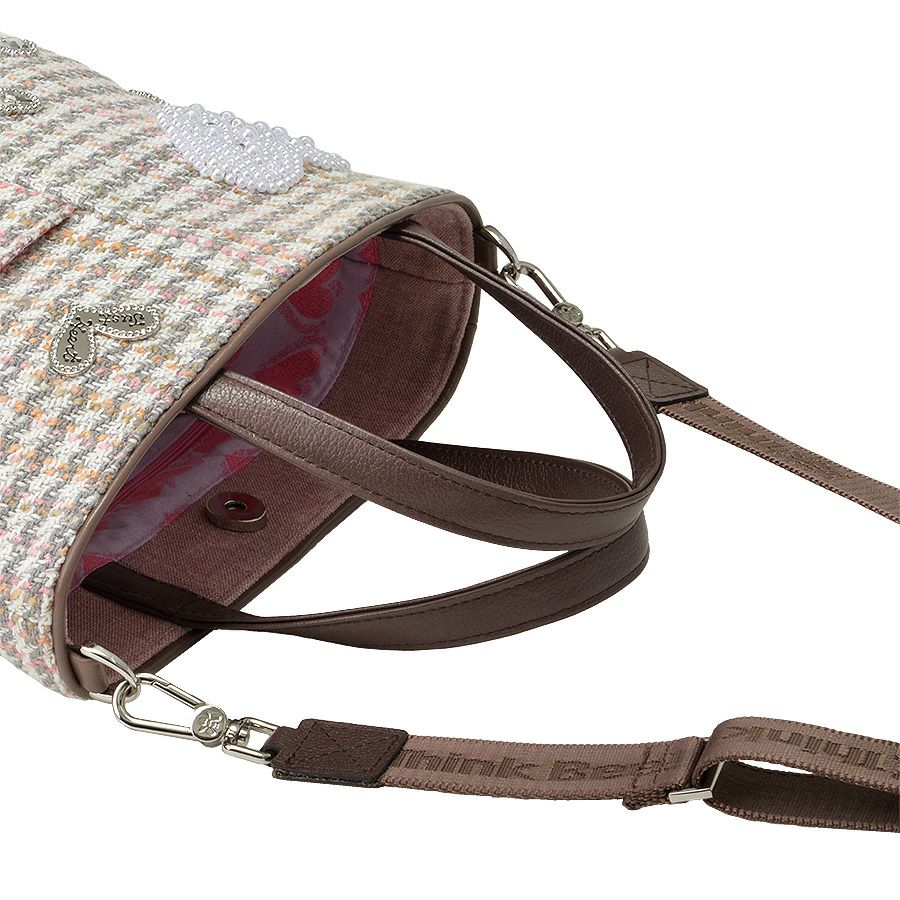 ホワイトハートブルース ミニトートバッグ（2ウェイタイプ） / Think