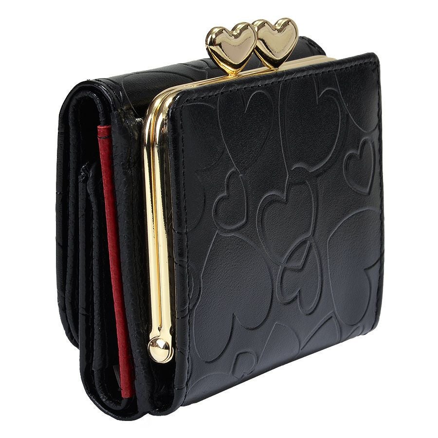 ハーティハート 3つ折財布（ブラック） / Think Bee! 『公式』 | Think