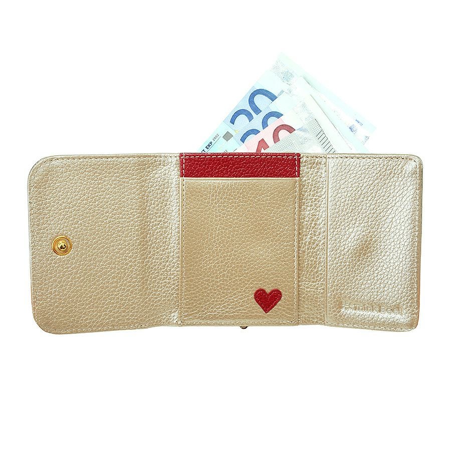 ハーティハート 3つ折財布（ゴールド） / Think Bee! 『公式』 | Think
