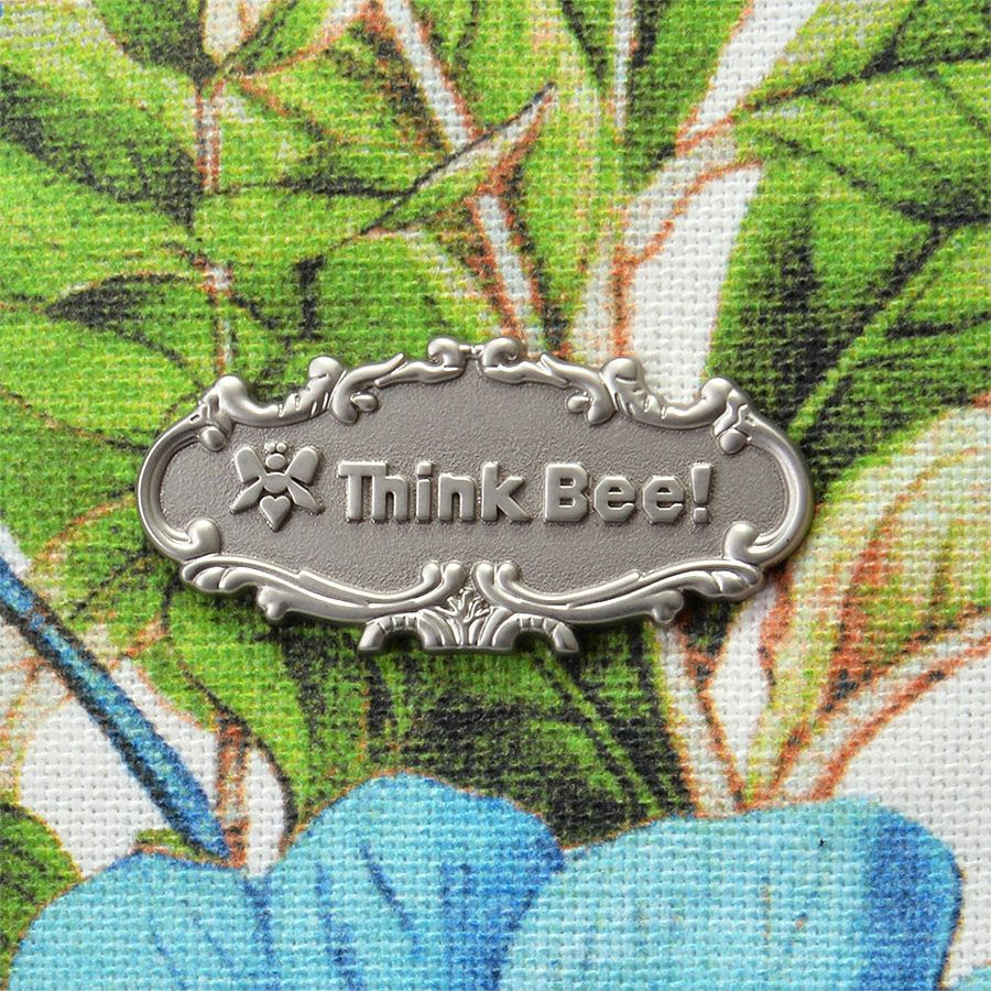 パッショネート・ビー バッグ（ブルー）（内側のみ） / Think Bee