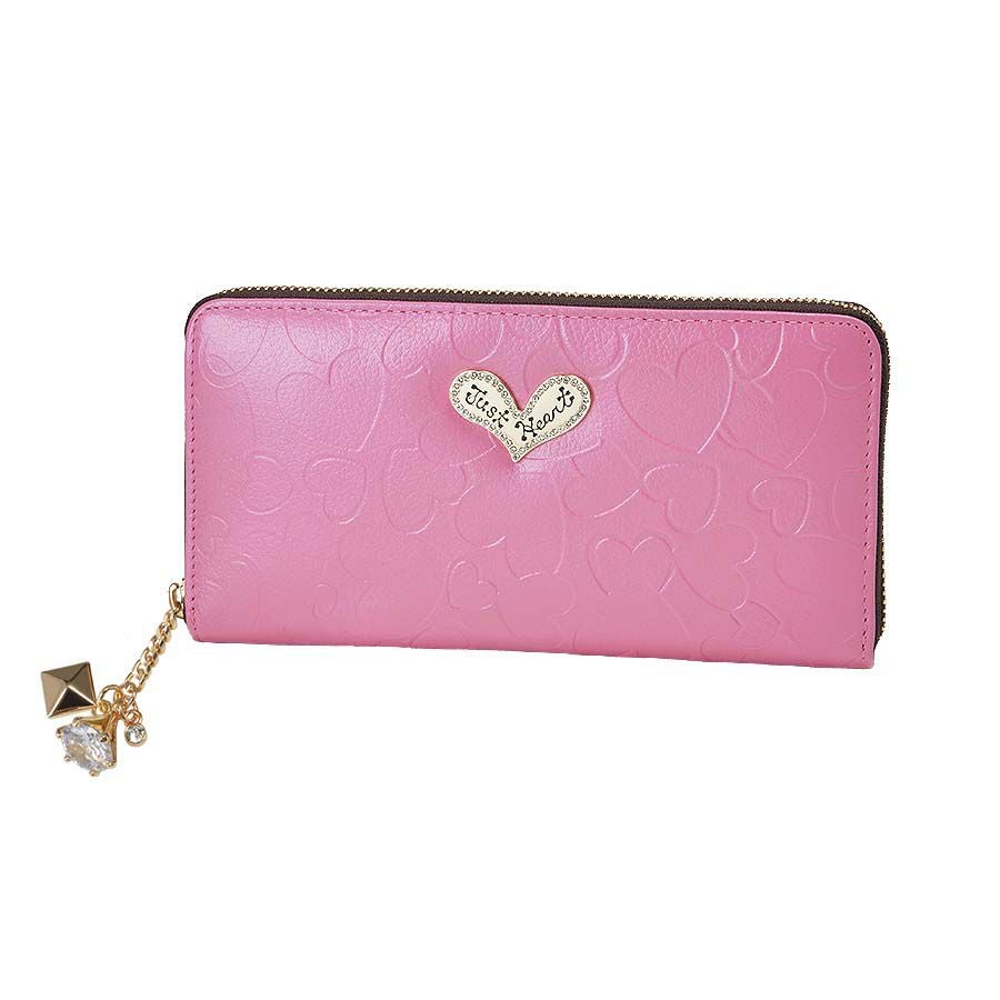 ハーティハート ラウンド財布（マットピンク） / Think Bee! 『公式