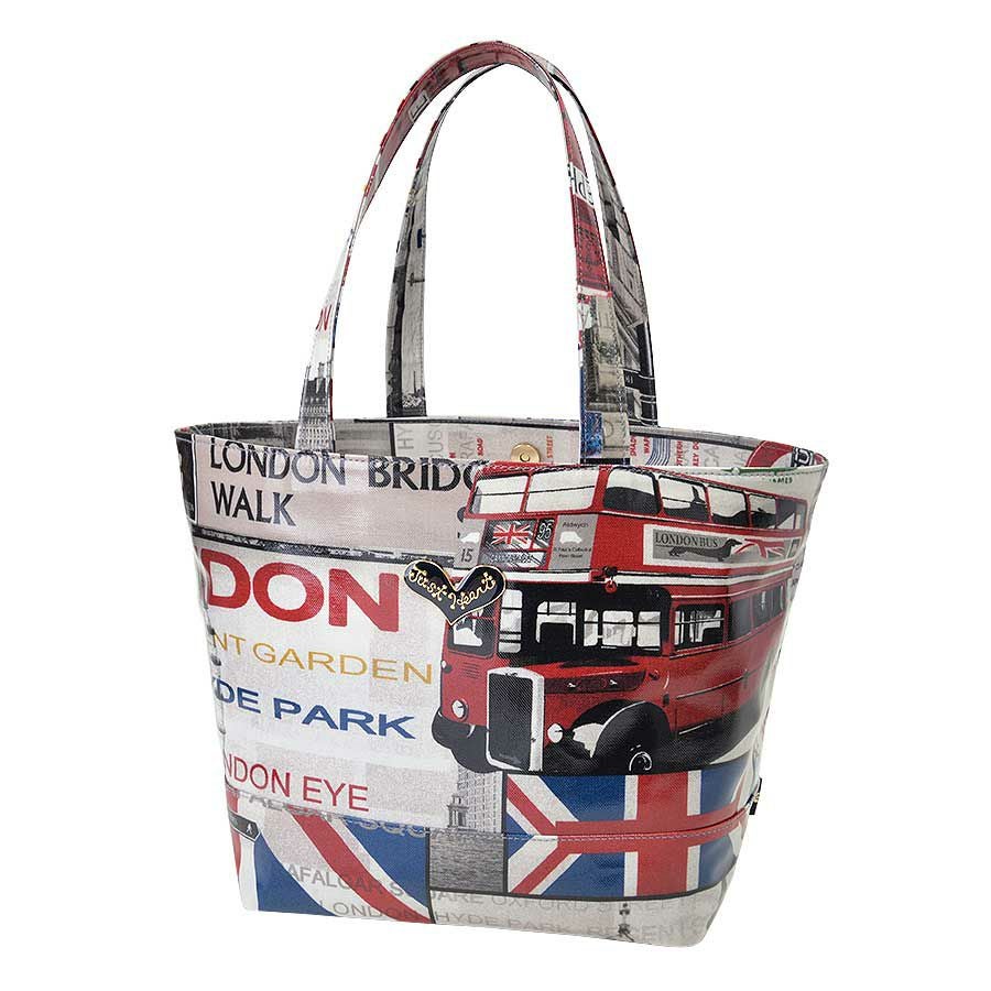 美品 シンクビー Think Bee 英国 ロンドン ユニオンジャック柄 