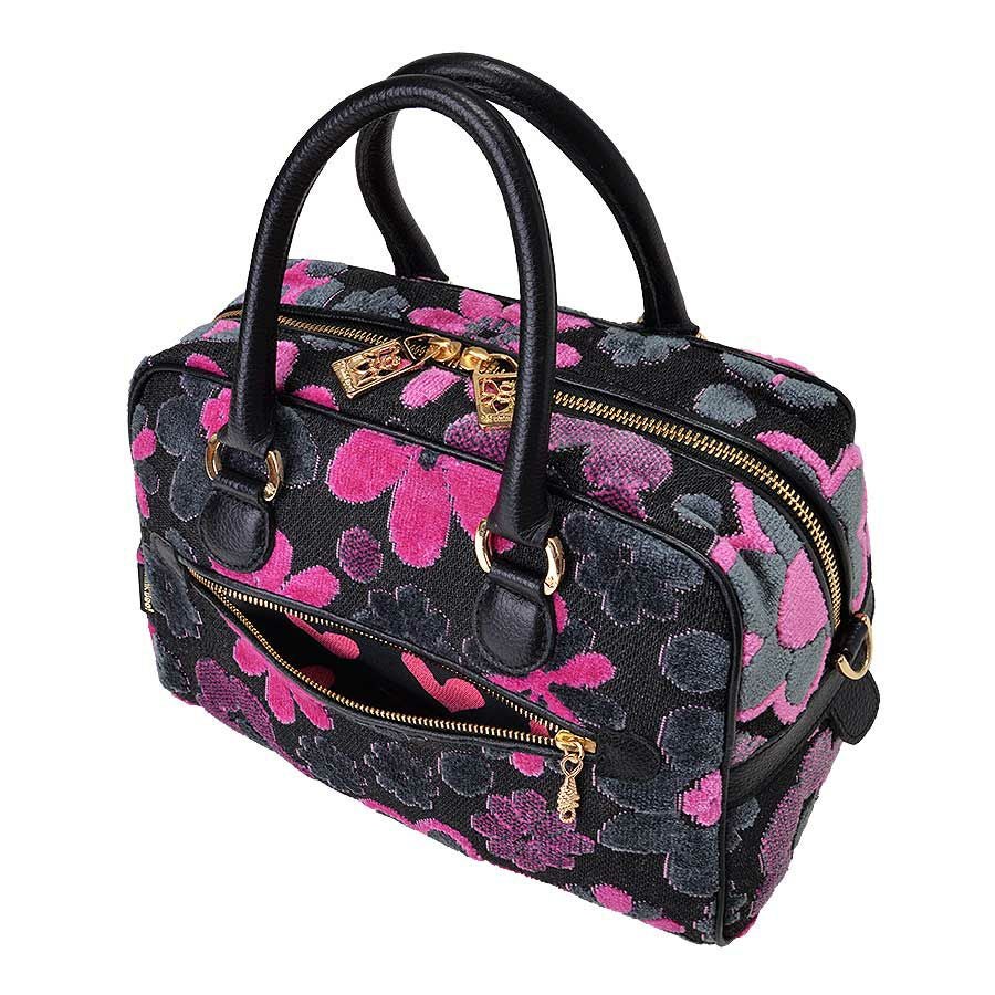 チェリーパイ 220SUS 背黒グリーン/ピンクヘッド G681 ベリーニ ミニボストンバッグ（2ウェイタイプ） / Think Bee! 『公式