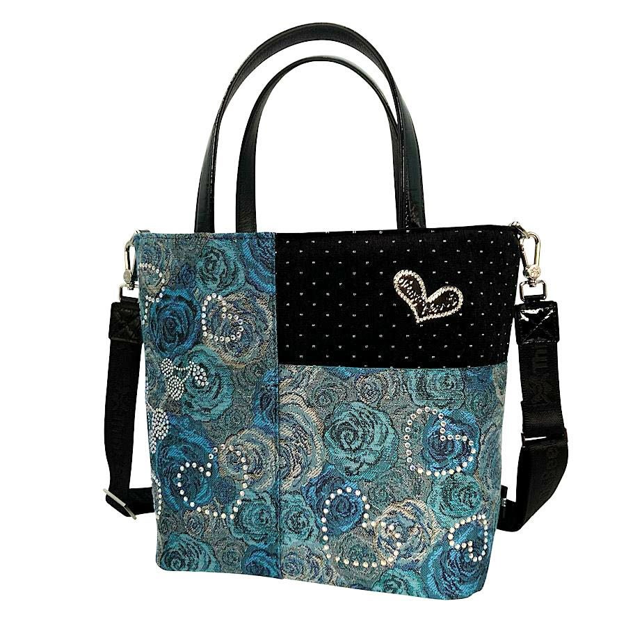 ビーランドミニトートバッグ（2ウェイタイプ）（ブルーカナリー