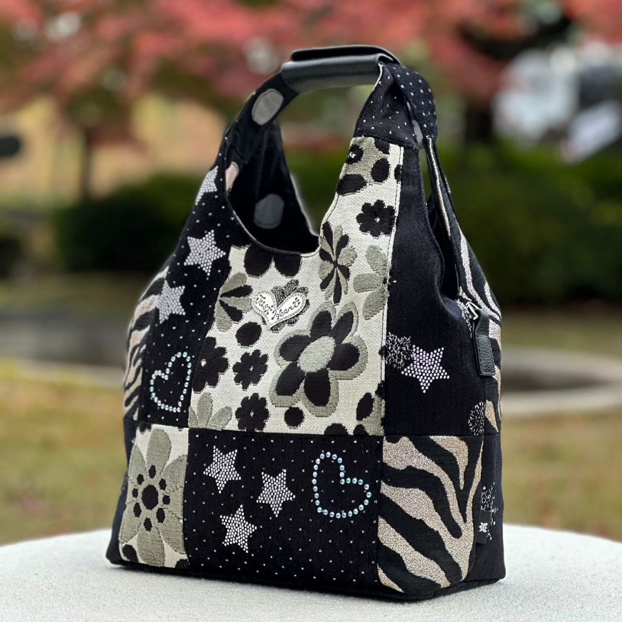 ビーランド ラージトートバッグ（2ウェイタイプ）（マーガレット3