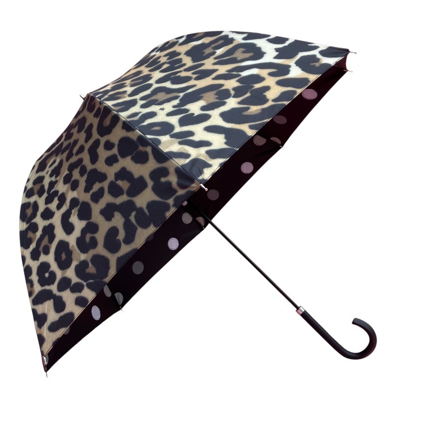 【良品】 アート傘　デザイン傘　ライオン柄 60cm CASTELBAJAC CASTELBAJAC - Castelbajac カステルバジャック 希少品 アニマル柄長傘